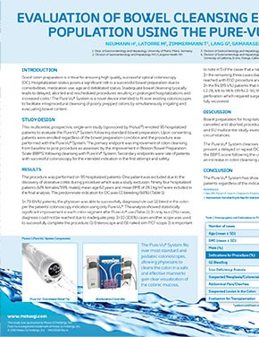 Evaluation Of Bowel Cleansing Efficacy In Hospitalized Patient Population Using The Pure-Vu® System - The Reduce Study Download